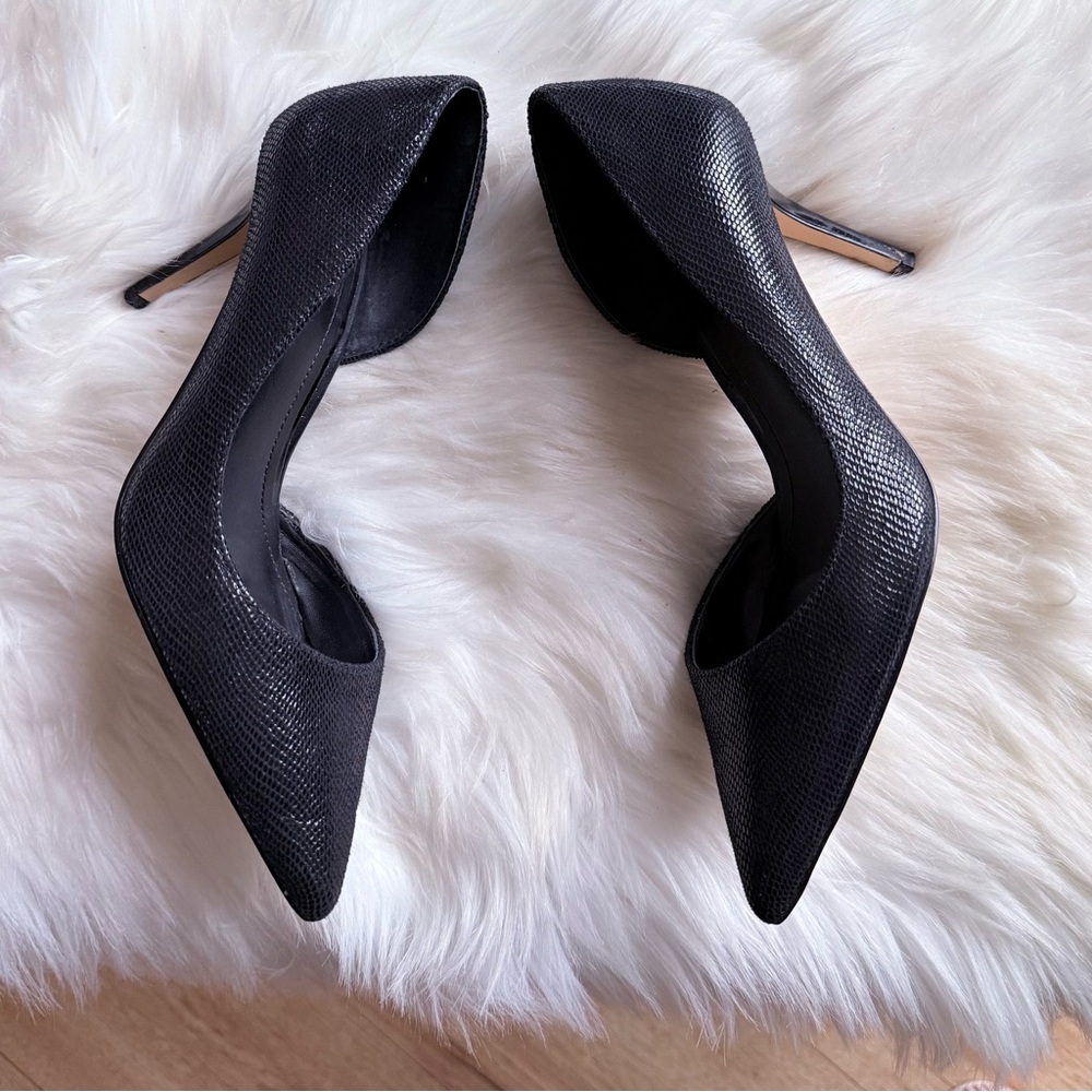 Black House White Market Shiny D'Orsay Pumps - Picture 2 of 11